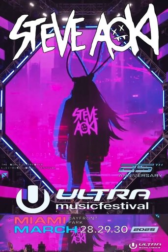 Steve Aoki: Live at Ultra Music Festival Miami - 2025 Poster of Steve Aoki: Live at Ultra Music Festival Miami - 2025