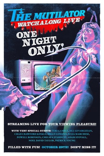 The Mutilator Watchalong Live Poster of The Mutilator Watchalong Live