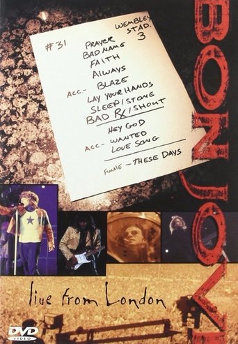 Bon Jovi | Live from London Poster of Bon Jovi | Live from London