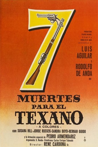 Siete muertes para el texano Poster of Siete muertes para el texano