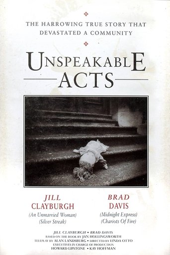 Unspeakable Acts Poster of Unspeakable Acts