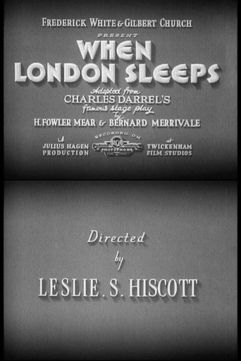 When London Sleeps Poster of When London Sleeps