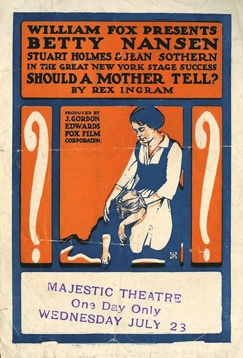 Should a Mother Tell Poster of Should a Mother Tell