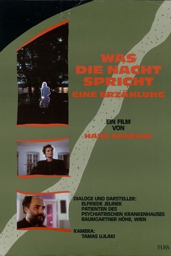 What the Night Speaks – a Story Poster of What the Night Speaks – a Story