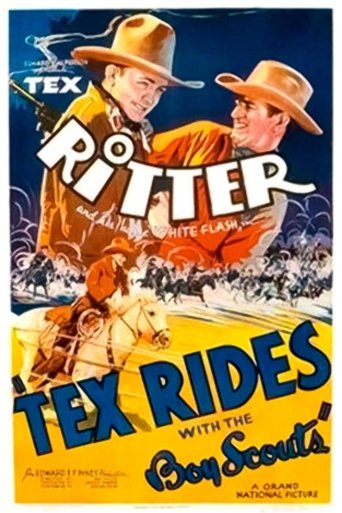 Tex Rides with the Boy Scouts Poster of Tex Rides with the Boy Scouts