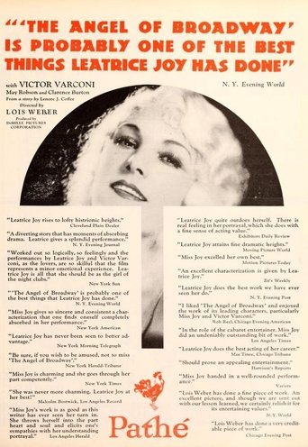 The Angel of Broadway Poster of The Angel of Broadway