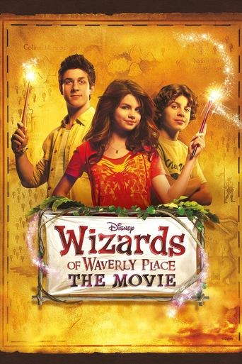 Wizards of Waverly Place: The Movie Poster of Wizards of Waverly Place: The Movie