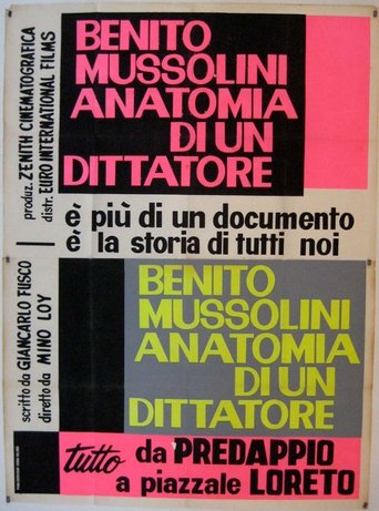 Benito Mussolini: Anatomy of a Dictator Poster of Benito Mussolini: Anatomy of a Dictator