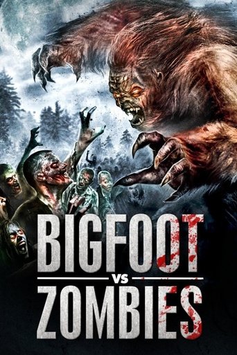 Bigfoot vs. Zombies Poster of Bigfoot vs. Zombies