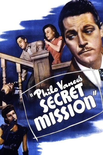 Philo Vance's Secret Mission Poster of Philo Vance's Secret Mission