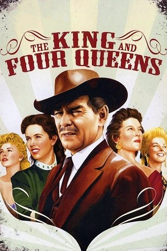 The King and Four Queens Poster of The King and Four Queens