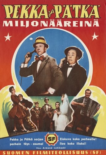 Pekka ja Pätkä miljonääreinä Poster of Pekka ja Pätkä miljonääreinä