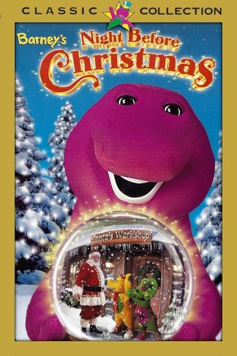 Barney's Night Before Christmas Poster of Barney's Night Before Christmas