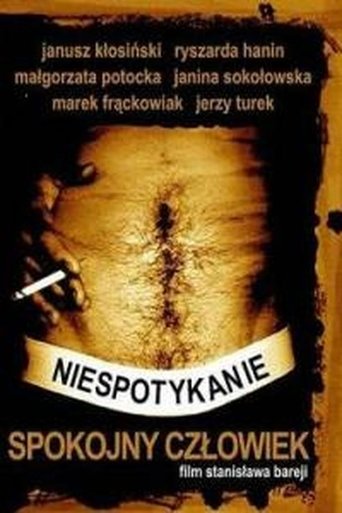 Niespotykanie spokojny człowiek Poster of Niespotykanie spokojny człowiek