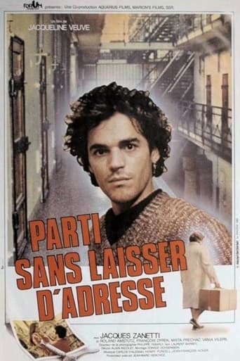 Parti sans laisser d'adresse Poster of Parti sans laisser d'adresse