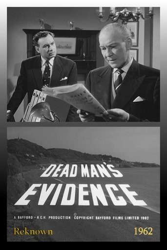 Dead Man's Evidence Poster of Dead Man's Evidence