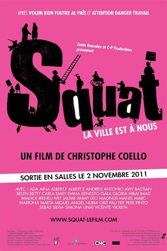 Squat, la ville est à nous ! Poster of Squat, la ville est à nous !