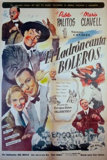 El ladrón canta boleros Poster of El ladrón canta boleros