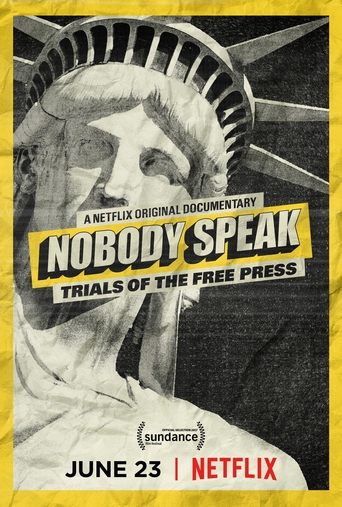 Nobody Speak: Trials of the Free Press Poster of Nobody Speak: Trials of the Free Press