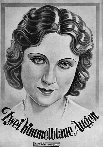 Zwei himmelblaue Augen Poster of Zwei himmelblaue Augen