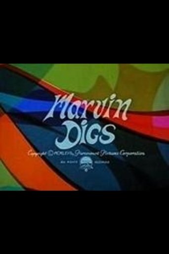 Marvin Digs Poster of Marvin Digs