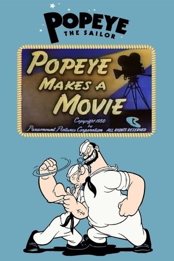 Popeye Makes a Movie Poster of Popeye Makes a Movie