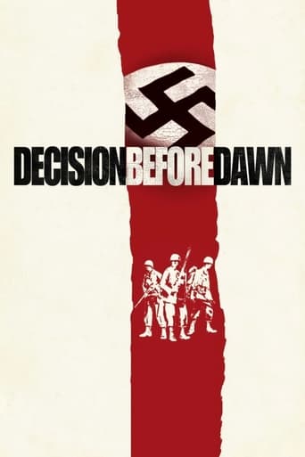 Decision Before Dawn Poster of Decision Before Dawn