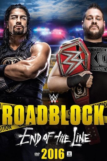 WWE Roadblock: End of the Line 2016 Poster of WWE Roadblock: End of the Line 2016