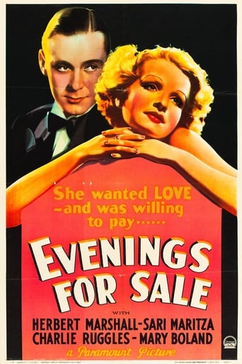 Evenings for Sale Poster of Evenings for Sale