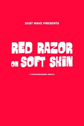 Red Razor On Soft Skin Poster of Red Razor On Soft Skin