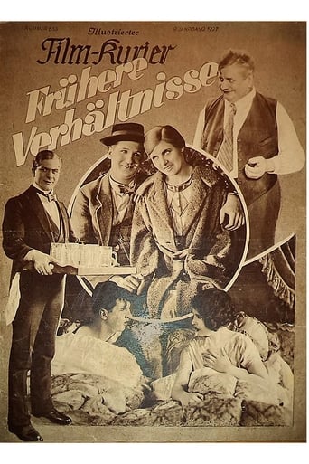 Frühere Verhältnisse Poster of Frühere Verhältnisse