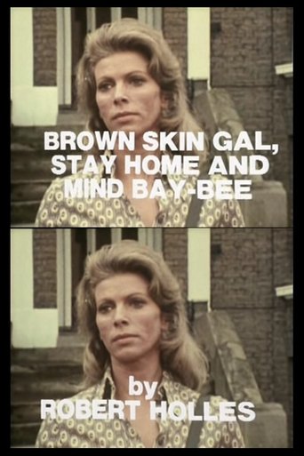 Brown Skin Gal, Stay Home and Mind Bay-Bee Poster of Brown Skin Gal, Stay Home and Mind Bay-Bee