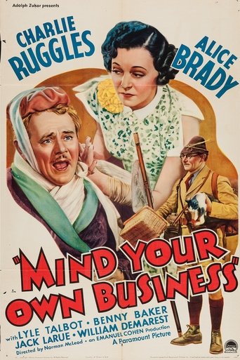 Mind Your Own Business Poster of Mind Your Own Business