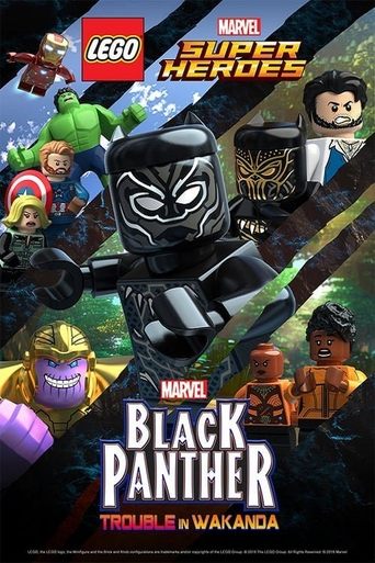 LEGO Marvel Super Heroes - Black Panther: Trouble in Wakanda Poster of LEGO Marvel Super Heroes - Black Panther: Trouble in Wakanda