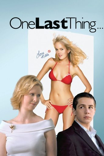 One Last Thing... Poster of One Last Thing...