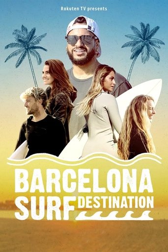 Barcelona Surf Destination Poster of Barcelona Surf Destination