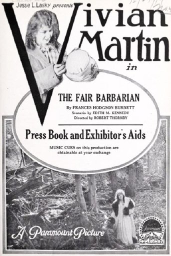 The Fair Barbarian Poster of The Fair Barbarian