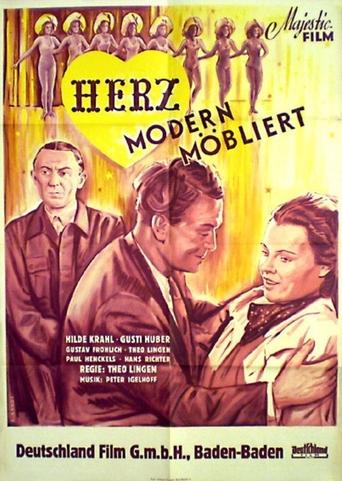 Herz – modern möbliert Poster of Herz – modern möbliert