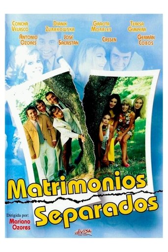 Matrimonios separados Poster of Matrimonios separados