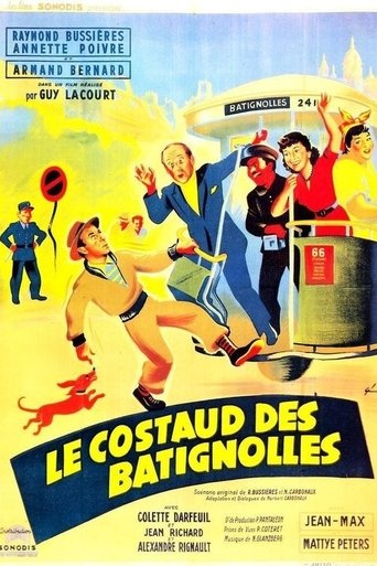 Le Costaud des Batignolles Poster of Le Costaud des Batignolles