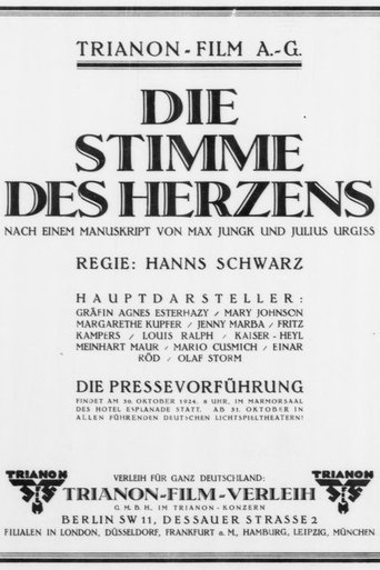 Die Stimme des Herzens Poster of Die Stimme des Herzens