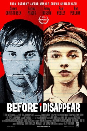 Before I Disappear Poster of Before I Disappear