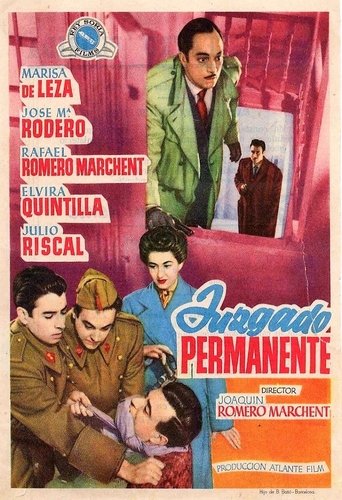 Juzgado permanente Poster of Juzgado permanente