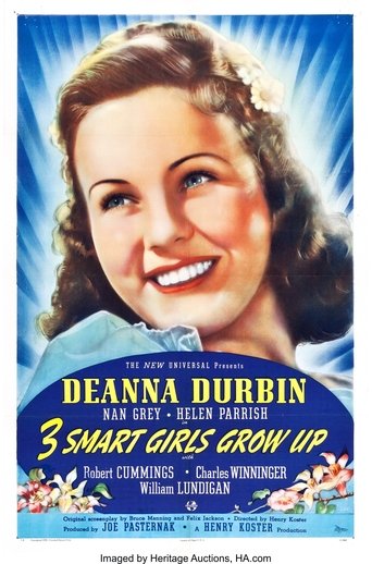 Three Smart Girls Grow Up Poster of Three Smart Girls Grow Up