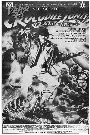 Crocodile Jones: The Son of Indiana Dundee Poster of Crocodile Jones: The Son of Indiana Dundee