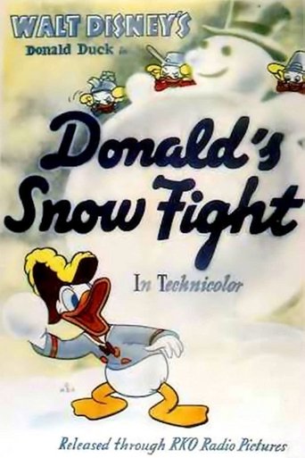 Donald's Snow Fight Poster of Donald's Snow Fight