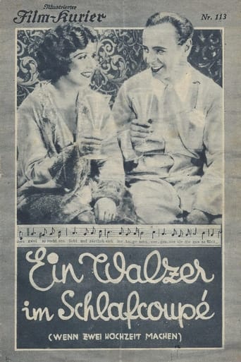 A waltz in the sleeping compartment Poster of A waltz in the sleeping compartment