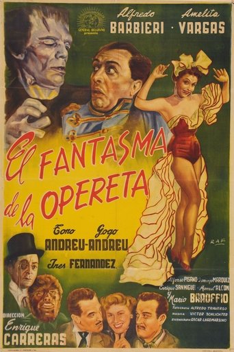El fantasma de la opereta Poster of El fantasma de la opereta