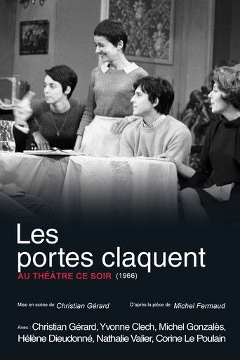 Les portes claquent Poster of Les portes claquent