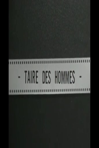 Taire des hommes Poster of Taire des hommes
